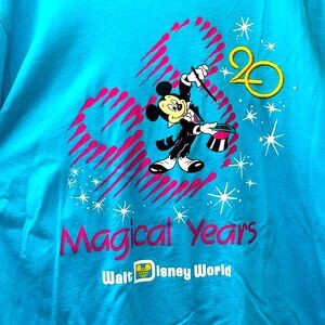 Walt Disney World 50 Vault Collection Blue Mickey Mouse Crew Neck Sweatshirt